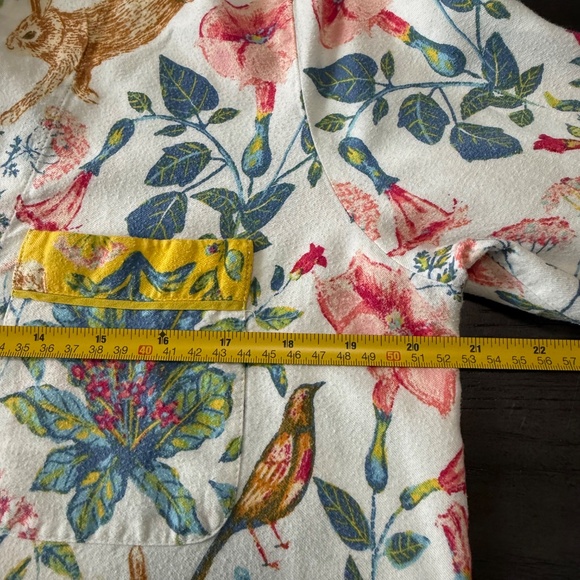 Anthropologie Kelly Louise Judd Forest Fable Flannel Pajama Set Size M - Picture 5 of 14